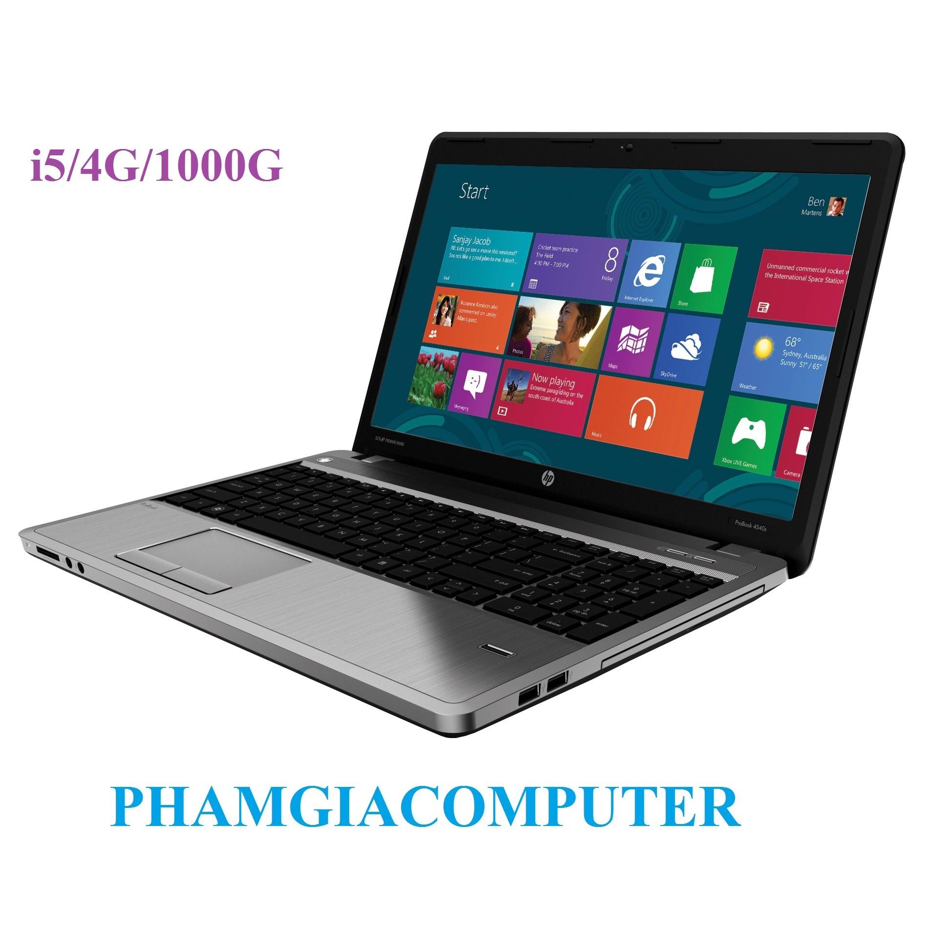 Laptop HP Probook 4540s Core i5 3210 4G/1TB 15.6in Vỏ nhôm nguyên khối-Tặng Balo, chuột không dây-Hàng nhập khẩu.