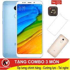Xiaomi Redmi 5 Plus -32GB Ram 3GB ( Xanh ) – Hàng nhập khẩu + Ốp lưng + Cường lực + Tai nghe nhét tai