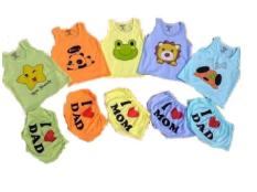 Set 5 bộ chip mama bé trai/bé gái 4-14kg
