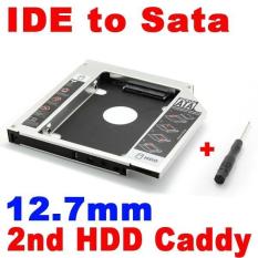 Khay gắn HDD/SSD cổng DVD – Caddy Bay SATA gắn thêm ổ cứng cho Laptop 9.5mm va 12.7mm – oden0245