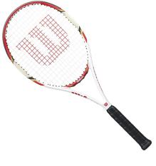 Vợt tennis Wilson 285g (dùng chơi phong trào -tặng cước và cuốn cán lần đầu shop free căng cước )
