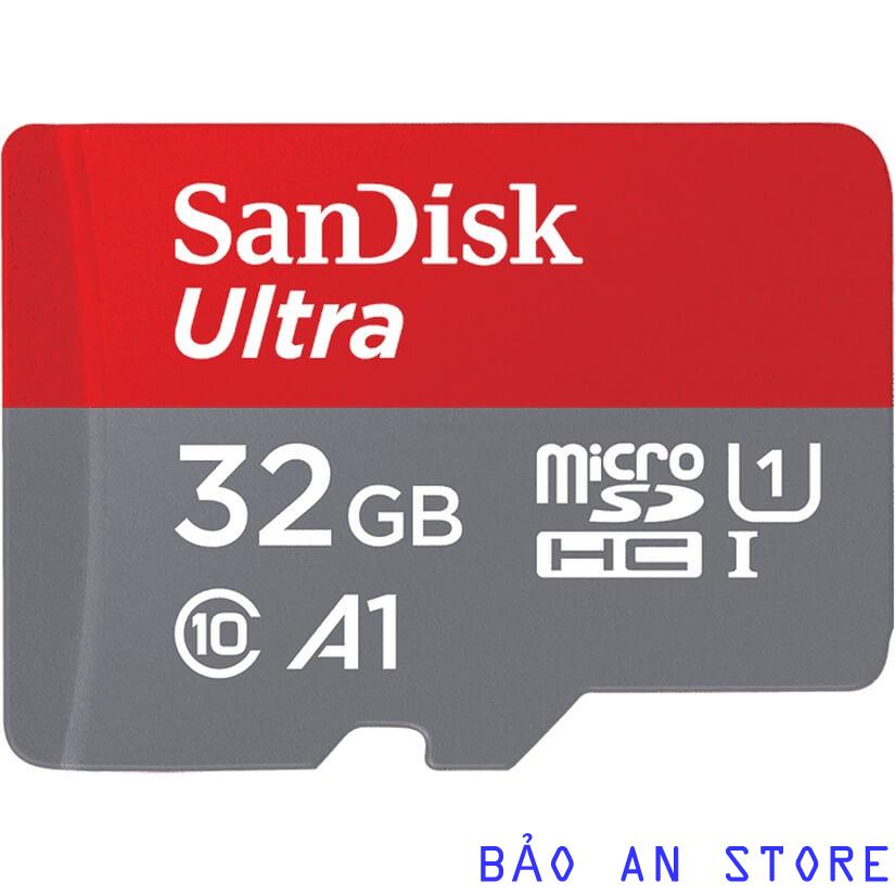Thẻ nhớ MicroSDHC SanDisk Ultra A1 32GB 98MB/s