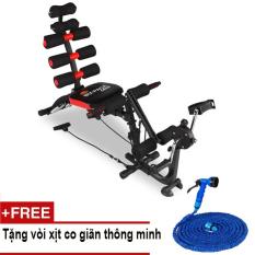Máy tập cơ bụng đa năng New Six Pack Care + Tặng vòi xịt co giãn Magic Hose