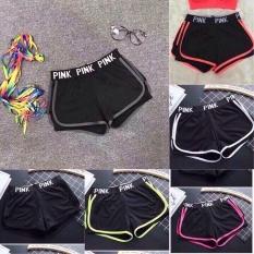 Quần Short thể thao nữ Pink – Hàng XK (đồ tập quần áo gym,mẫu áo trong, thể dục,thể hình, Yoga, Aerobic,Zumba Fitness)