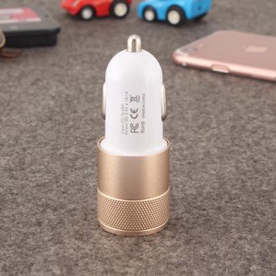 Củ Sạc Ô Tô 2 Cổng USB Charger 2.1A/1A