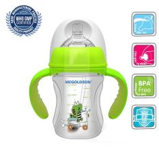 Bình sữa cổ rộng McGoldson PP Silicon 180ml