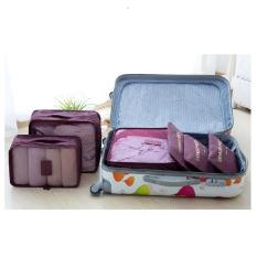 Bộ 6 túi đựng quần áo du lịch gấp gọn chống thấm