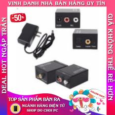 Bộ chuyển âm thanh TV 4K quang optical sang audio AV ra amply kèm cáp optical 1m