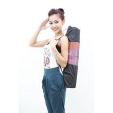 thảm tập yoga cao cấp + 2 dây cột thảm tặng túi đựng thảm