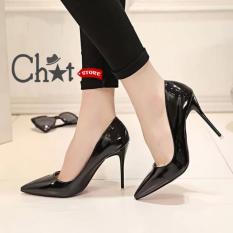 Giày Cao Gót Nữ Trơn Mũi Nhọn