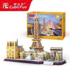 Đồ chơi xếp hình 3D cỡ lớn – Mô hình thành phố Paris thu nhỏ