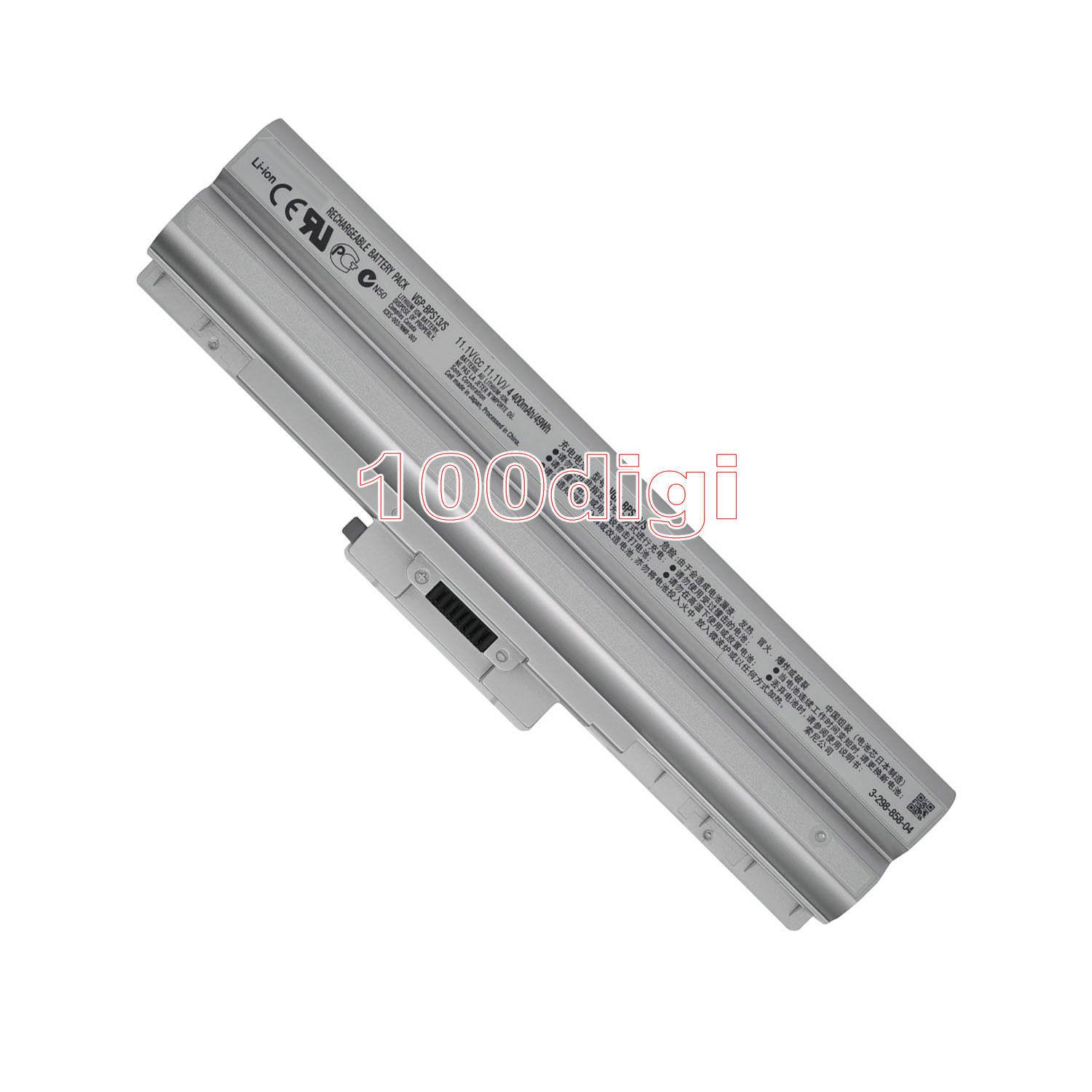 Pin Laptop Sony VGP-BPS13B/B VGP-BPS13B/Q VGP-BPS13B/S VGP-BPS13S BPS21 - MÀU BẠC