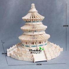 Đồ chơi lắp ráp gỗ 3D Mô hình Tháp Thiên Đường