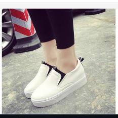 FL001T- Giày slip on đế độn nữ