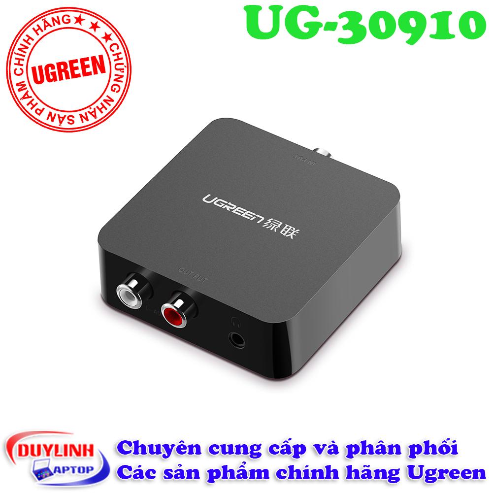 Bộ chuyển đổi tín hiệu âm thanh từ Audio quang sang AV 3.5mm dành cho smart tivi UGreen 30910