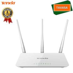 Thiết bị phát sóng WIFI 3 anten tốc độ 300M TENDA F3 (Trắng) – Hãng phân phối chính thức