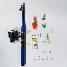 Bộ Cần câu 1m8 – 2m1 – 2m4 – 2m7 kèm sét phụ kiên siêu hấp dẫn