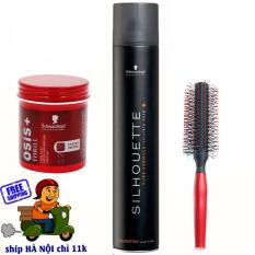 COMBO GÔM CỨNG + SÁP OSIS TẶNG 1 LƯỢC