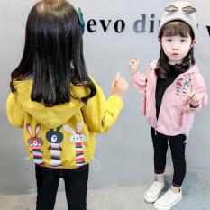 Áo gió 2 lớp xinh xắn cho bé gái từ 1-5 tuổi