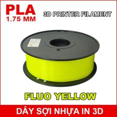 Dây sợi nhựa PLA in 3D 1.75mm 1Kg Fluo Yellow