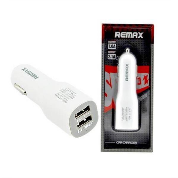 CỐC SẠC XE HƠI REMAX 2 CỔNG USB