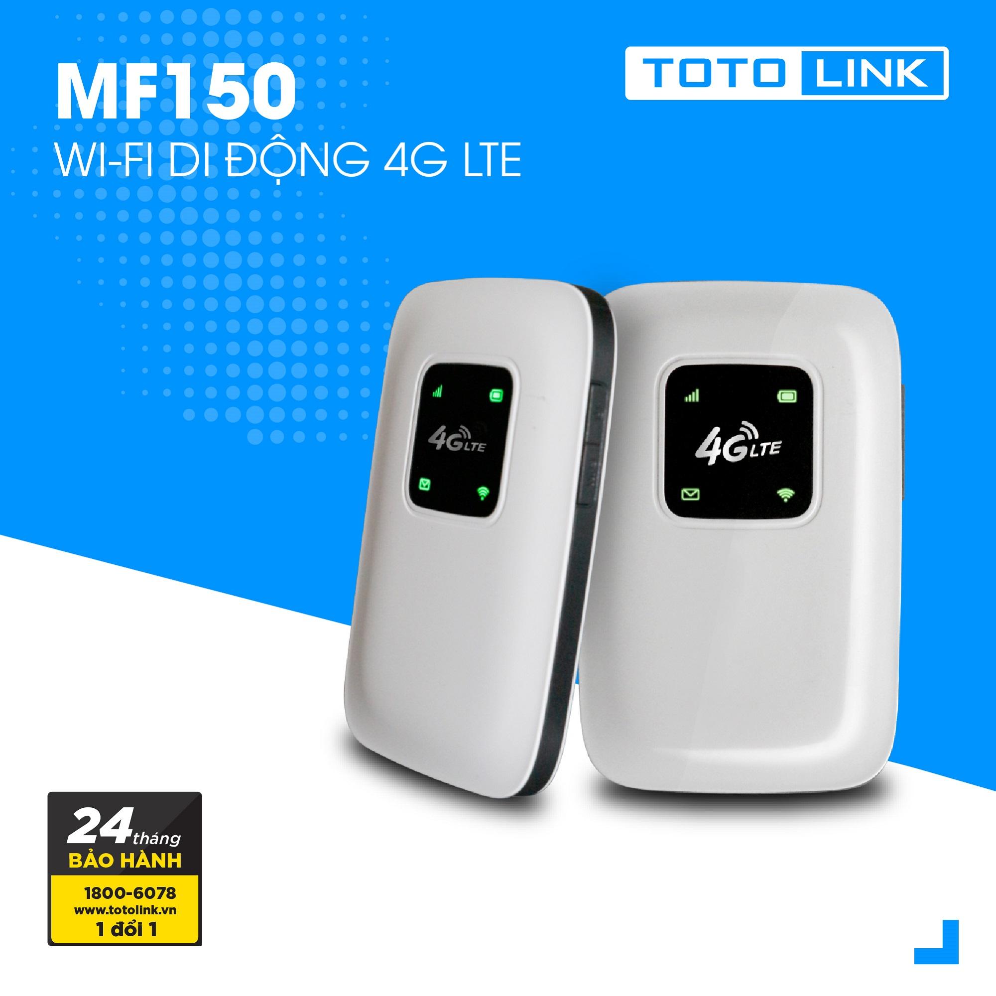 Wi-Fi di động 4G LTE – MF150 - TOTOLINK