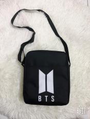 Túi đeo chéo nam nữ in logo BTS