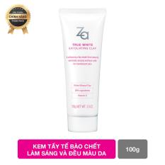 Kem Tẩy Tế Bào Chết Dưỡng Trắng Za True White Ex Exfoliating Clay 100 G