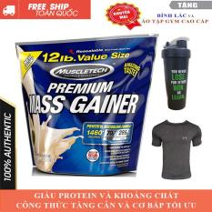Sữa tăng cân tăng cơ Premium Mass Gainer của Muscle Tech hương Vanilla bịch 5.4 kg – Nhập khẩu chính hãng