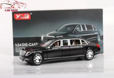 Mô hình sắt siêu xe Maybach S600 tỉ lệ 1/24 Đen