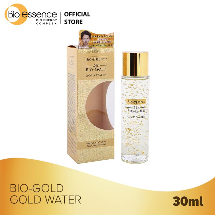 Nước dưỡng ngăn ngừa dấu hiệu lão hóa chiết xuất vàng sinh học 24K Bio-Gold Bio-essence 30ml (gift)