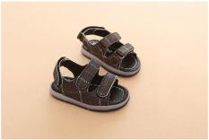 Sandal quai da đèn nháy cho bé trai D037