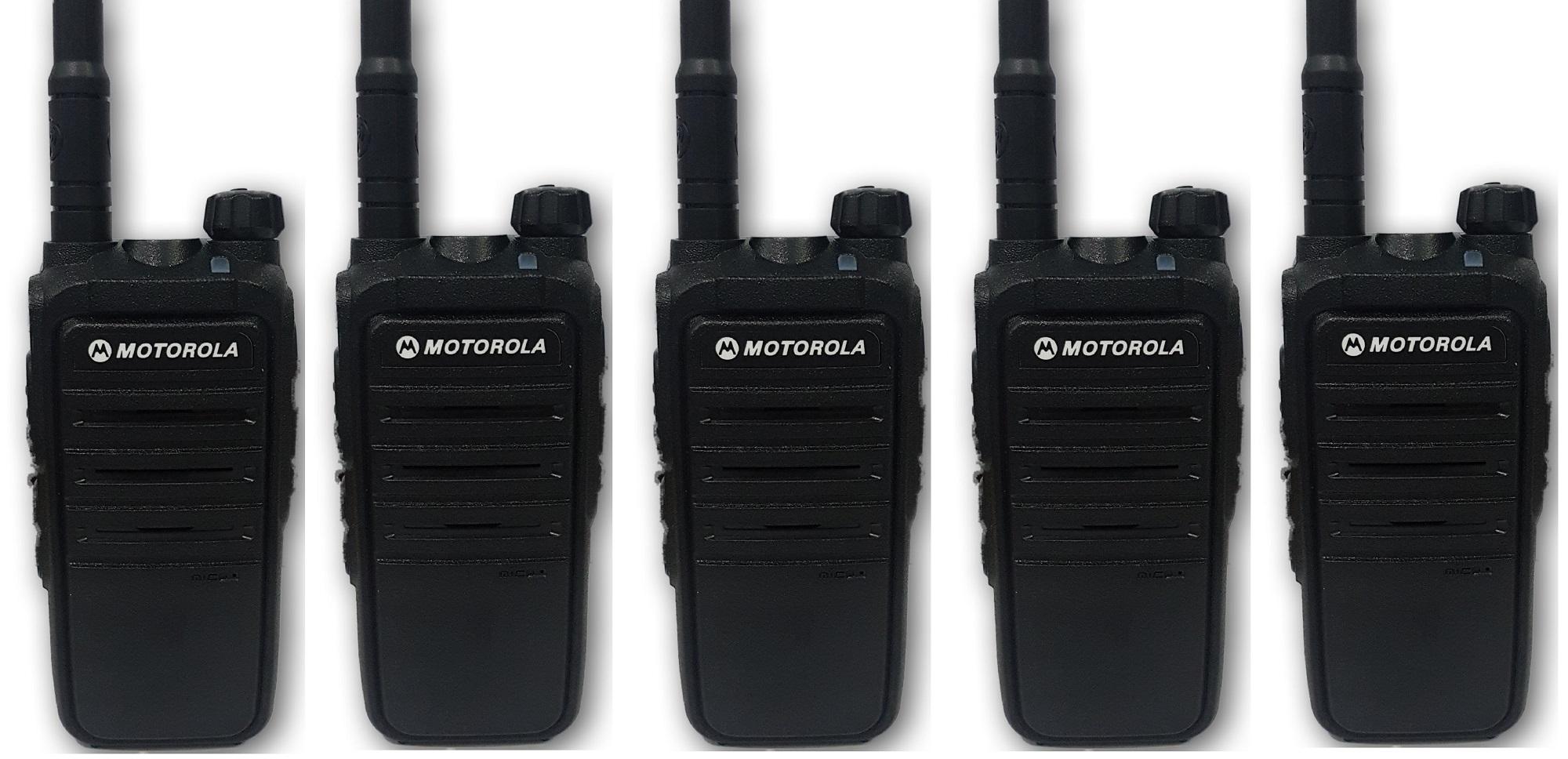 Bộ 5 Bộ đàm Motorola CP318-Siêu bền có đèn pin, Cự ly liên lạc cực xa(BN2)