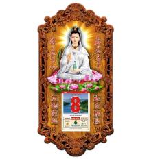 Lịch gỗ 3D Phật Quan Âm 3DMoi13