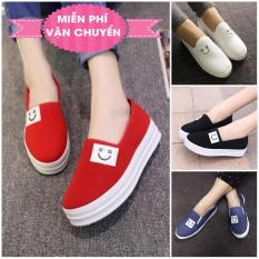 GIÀY LƯỜI SLIP ON NỮ MẶT CƯỜI – THỜI TRANG NAM KHÁNH