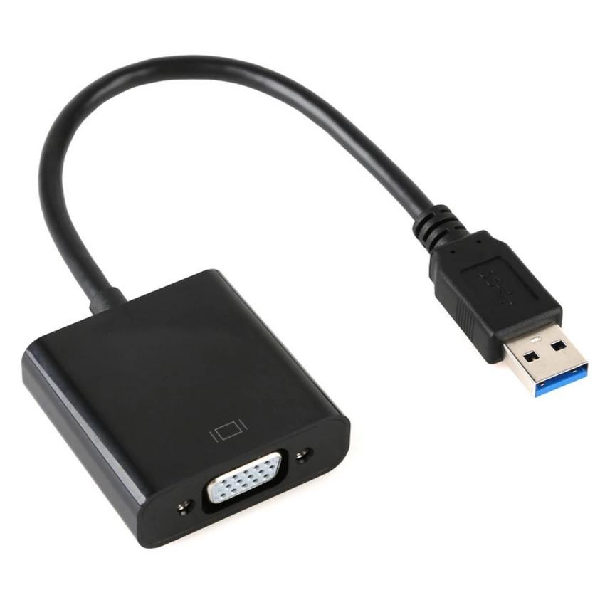 Cáp chuyển đổi tín hiệu USB sang VGA OEM Gia Bách