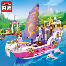 Xếp hình lego du thuyền của công chúa LEAH – ENLIGHTEN 2609
