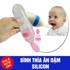 Bình thìa ăn dặm silicon