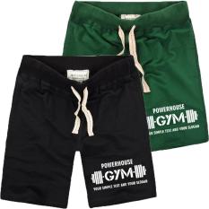 COMBO 2 Quần short thun tập GYM thể thao