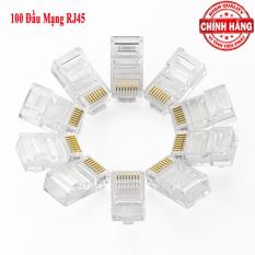 Hộp 100 đầu cáp mạng RJ45 nhựa – TPRJ1