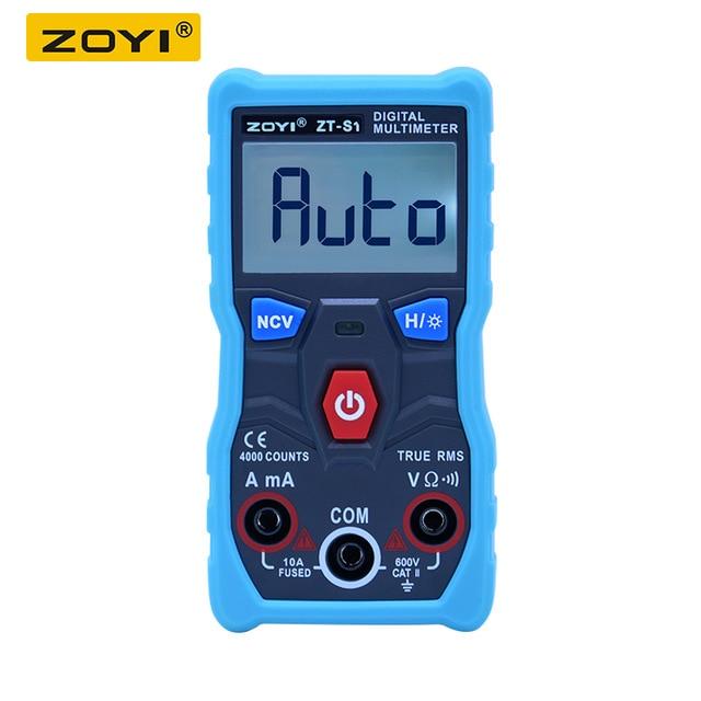 Đồng hồ vạn năng số tự động hoàn toàn ZOYI ZT-S1 True RMS 4000 count có NCV