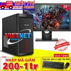 Bộ máy chơi game intel core i5 2400 RAM 4GB 250GB + LCD Del 20 inch new 2016-2017 mới 100%