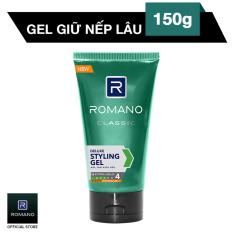 Gel vuốt tóc Romano Classic 150g