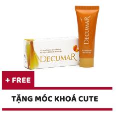Kem nghệ trị mụn, thâm nano Decumar 20g Chống viêm kháng khuẩn, giảm nhanh tình trạng mụn viêm. Ngừa và làm mờ vết thâm sẹo sau mụn hiệu quả nhất. Tái tạo nhanh những tổn thương da do mụn để lại. Cung cấp độ ẩm cho da, giúp da luôn mịn màng, tươi tắn.