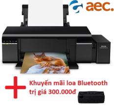Máy in Epson L805 gắn bộ dẫn mực ngoài ( đã có 6 chai mực Hàn Quốc bên trong đi kèm ) tặng loa Bluetooth trị giá 300.000đ
