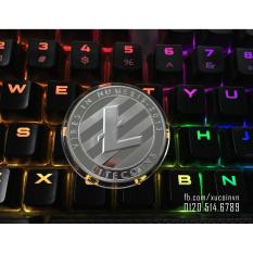 Đồng xu Litecoin (LTC) mạ bạc