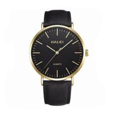 Đồng hồ nam Halei dây da mềm chống nước tuyệt đối