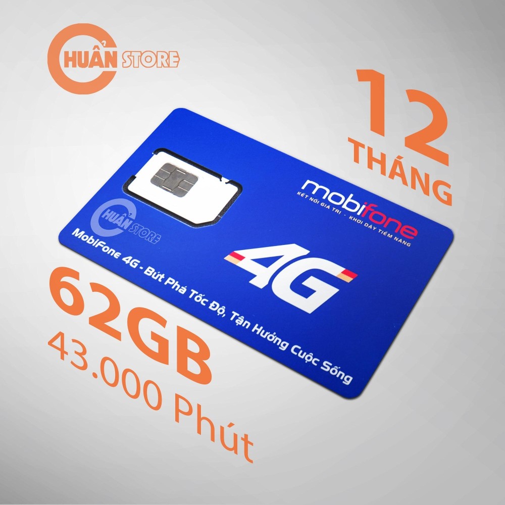 SIM 4G MOBI C90 tặng 62GB/tháng, gọi nội mạng miễn phí không giới hạn
