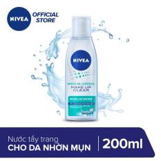 Nước Tẩy Trang Sáng Da Kiểm Soát Nhờn Mụn Nivea 200ml _ 86609