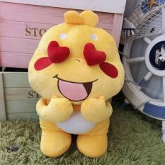 Gấu bông Qoobee Apagi giá rẻ, Size 25cm, Mẫu 4, đồ chơi dễ thương cho bé, quà tặng đáng yêu cho bạn gái (Vàng)